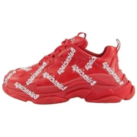 Triple S-Sneakers «Allover Logo Red» 536737W2FAB6090