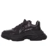 Triple S-Sneakers «Allover Logo – svart» 536737W2FA21081