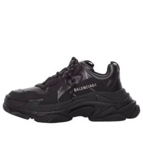 Triple S-Sneakers «Allover Logo – svart» 536737W2FA21081