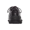 Triple S-Sneakers «Allover Logo – svart» 536737W2FA21081