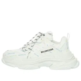 Triple S-Sneakers «Allover Logo – White Multi» 536737W2FA89083