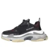 Triple S-Sneakers «Black Purple» 536737W09OH1091
