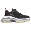 Triple S-Sneakers «Black Purple» 536737W09OH1091