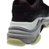 Triple S-Sneakers «Black Purple» 536737W09OH1091