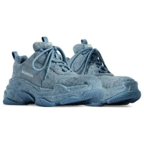 Triple S-Sneakers «Blue Denim» 524039W2DEN4000