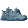 Triple S-Sneakers «Blue Denim» 536737W2DEN4000