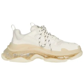 Triple S-Sneakers «Clear Sole – Eggshell» 544351W2GA19100