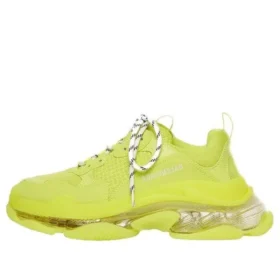 Triple S-Sneakers «Clear Sole Fluo» 541624W2FF27390