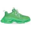 Triple S-Sneakers «Clear Sole Green» 541624W2GA13510