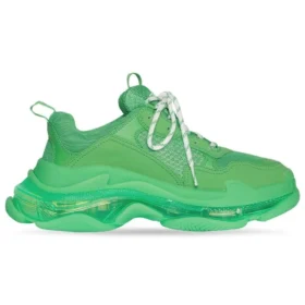 Triple S-Sneakers «Clear Sole Green» 541624W2GA13510