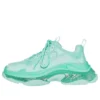 Triple S-Sneakers «Clear Sole – Mint» 544351W2GA14500