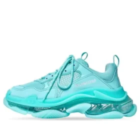 Triple S-Sneakers «Clear Sole Turquoise» 541624W2GA14590