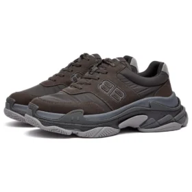 Triple S-Sneakers «Dark Brown Grey» 710157W3CU41819