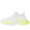 Triple S-Sneakers «Hvit fluorescerende gul» 524039W2CA37390