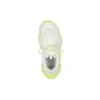Triple S-Sneakers «Hvit fluorescerende gul» 524039W2CA37390