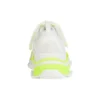 Triple S-Sneakers «Hvit fluorescerende gul» 524039W2CA37390