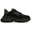 Triple S-Sneakers «Olive Green Black» 536737W2FW24010