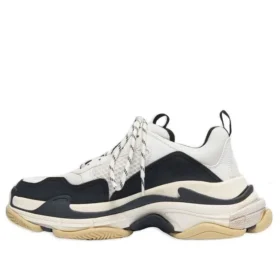 Triple S-Sneakers «White Black» 536737W09OM9058