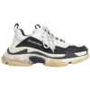 Triple S-Sneakers «White Black» 536737W09OM9058