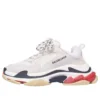 Triple S-Sneakers «White Black Red» 533882W09E19000