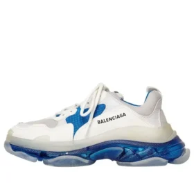 Triple S-Sneakers «White Blue» 541624W09ON9169