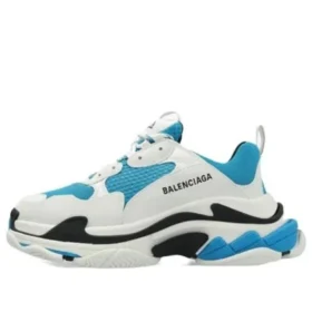 Triple S-Sneakers «White Carib Blue» 536737W2FW59941