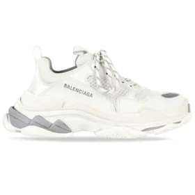 Triple S-Sneakers «White Metal Grey» 536737W2FS41200