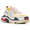 Triple S-Sneakers «White Yellow» 517335W09O59035