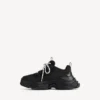 Triple S Tape Type sneaker for menn i svart/gult