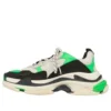 Triple S-sneaker «White Green Fluo» 536737W09O69063