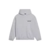 Turn-hettegenser med vid passform «Heather Grey Black» 674986TLVB41167