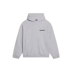 Turn-hettegenser med vid passform «Heather Grey Black» 674986TLVB41167
