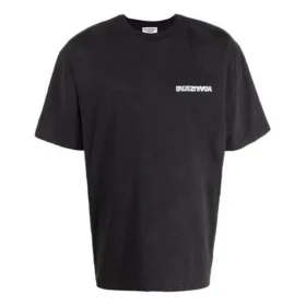 Turn Slit T-skjorte «Black» 641655TLVB39034