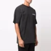 Turn Slit T-skjorte «Black» 641655TLVB39034