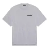Turn Slit T-skjorte «Grey Black» 675016TLVB31167