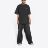 Turn Slit T-skjorte «Washed Black» 675016TLVB39034