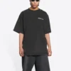 Turn Slit T-skjorte «Washed Black» 675016TLVB39034