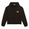 Uniform-jakke med hette, svart 620939TIV801000