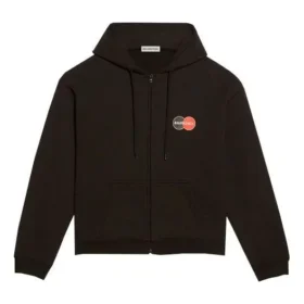 Uniform-jakke med hette, svart 620939TIV801000