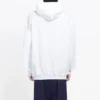 Unisex BB-trykk fleece hvit 570811TEV199044