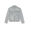 Unisex FW21 Logo-Denim-jakke Blå 664329TBP488961