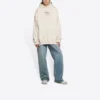 Unisex FW21 med logotrykk, beige 651799TJV910905