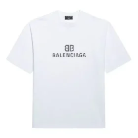 Unisex FW21 med logotrykk, hvit 612966TKVI79040
