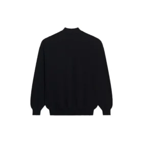 Unisex FW21 Sweatshirt med rund hals og gratis trykk, svart 652981TKVD41070