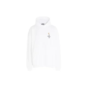 Unisex-genser med logo i oversize-modell, hvit 620973TIV459040 Unisex-genser med logo i oversize-modell, hvit 620973TIV459040