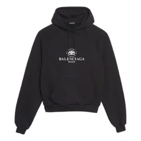 Unisex-modell med trykk i svart/hvitt 571194TFV751000