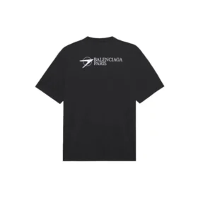 Unisex SS21 bedriftstrykk, rund hals, korte ermer, svart 612966TKV861070