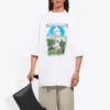 Unisex SS21 Oversized bomull, hvit 641614TJVH69000