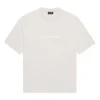 Unisex SS21 T-skjorte med logotrykk, grå 612966TIV542970