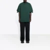 UNISEX-T-skjorte med trykk, stor passform «Green» 657059TKV973010
